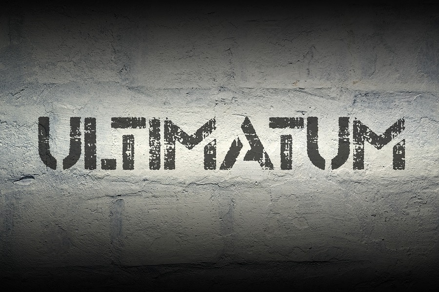 Ultimatum Is a Big Word - Raven Performance Group